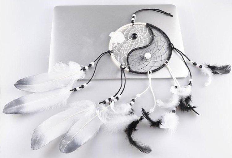 Capteur de rêves yin-yang bricolage - comment faire