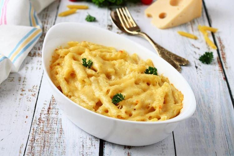 Macaroni au fromage et carottes - recettes
