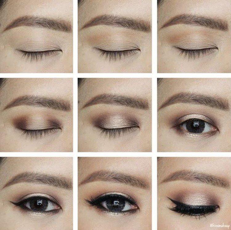 Maquillage pour le siècle à venir - photos étape par étape