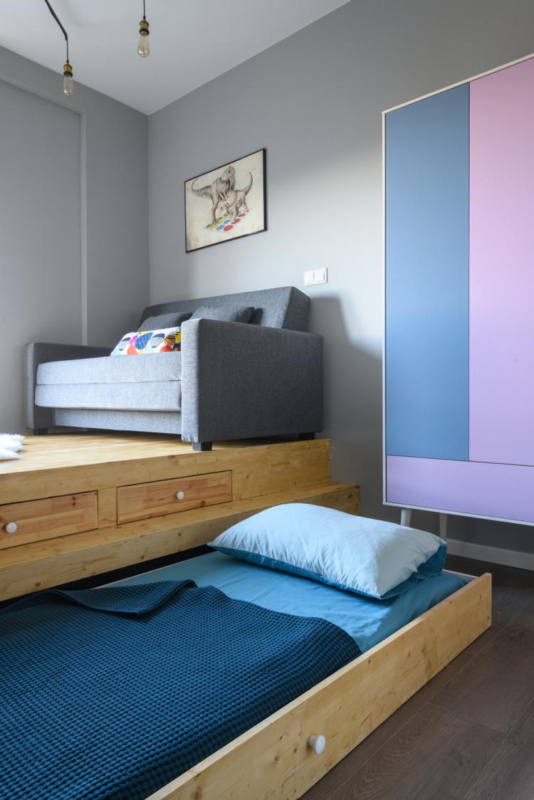 Petit studio pour étudiant - décoration d'intérieur