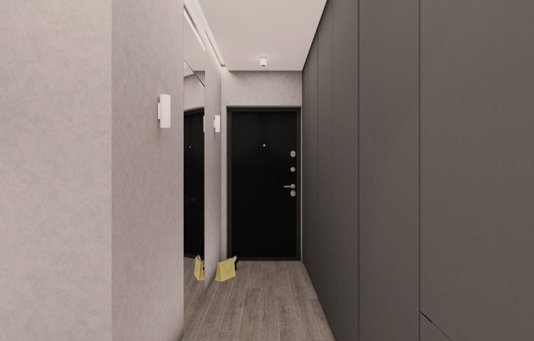 Petit studio dans le complexe résidentiel Moskvichka - design d'intérieur