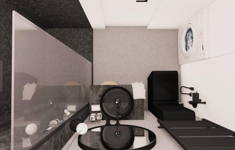 Petit studio dans le complexe résidentiel Moskvichka - design d'intérieur