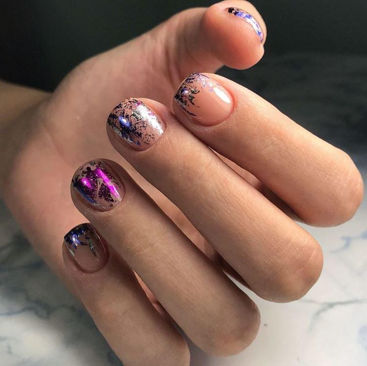 Vernis gel manucure pour ongles courts 2020