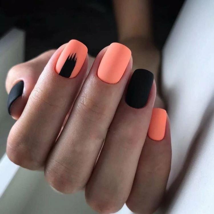 Manucure mate pour ongles courts 2020