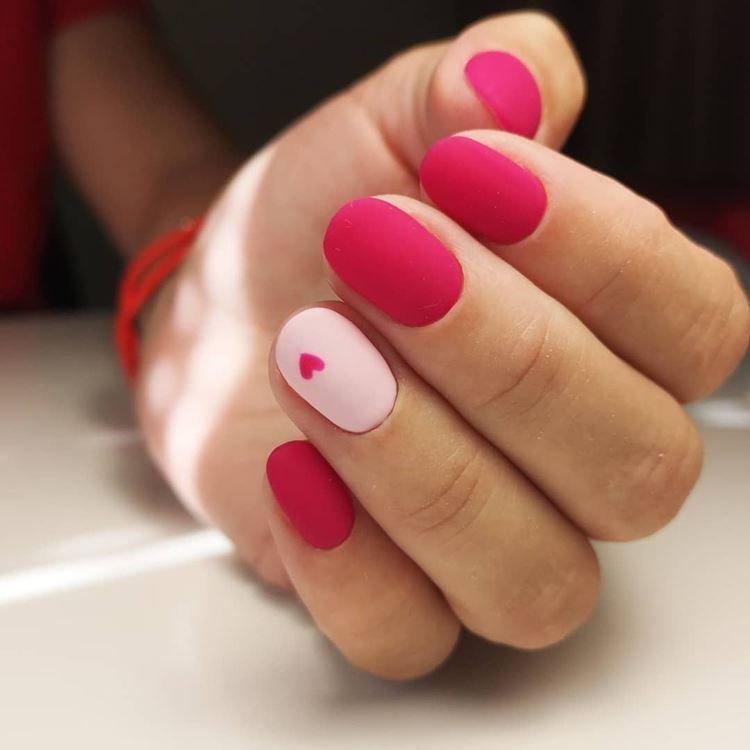 Manucure mate pour ongles courts 2020