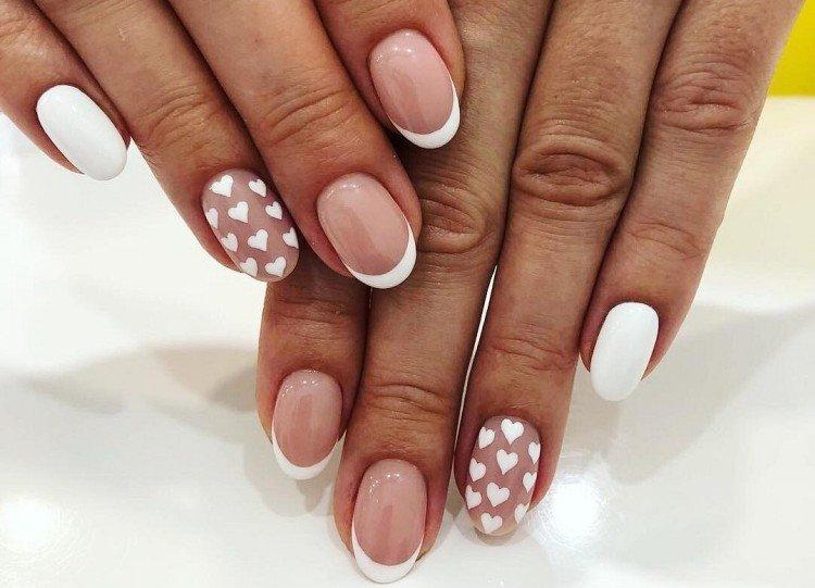 French - Manucure pour ongles courts 2021