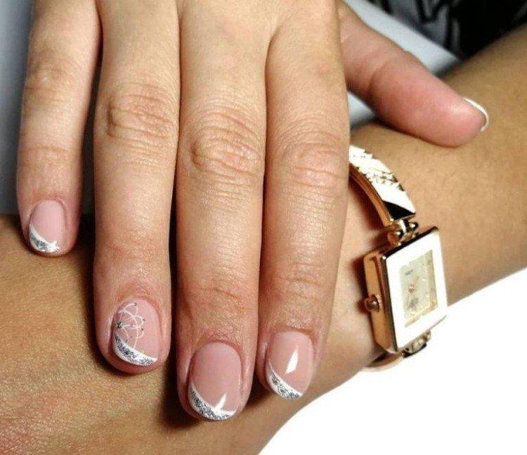 French - Manucure pour ongles courts 2021