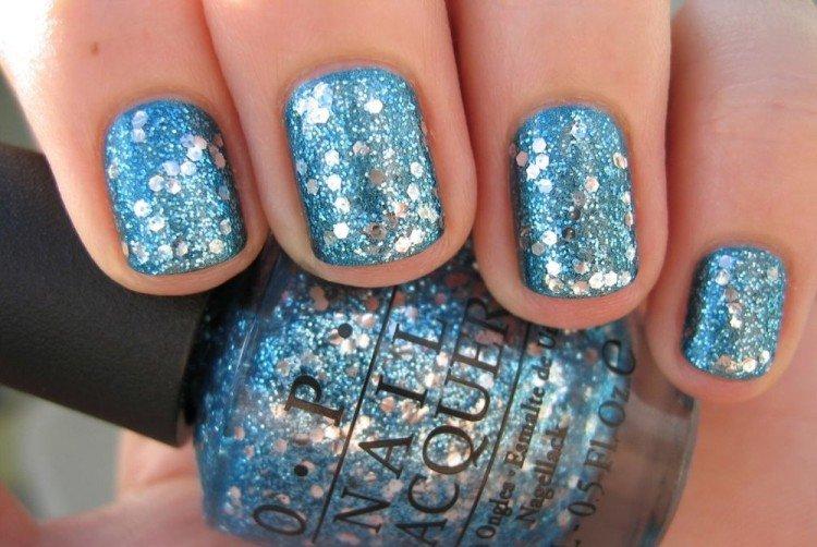 Glitter & Metallic - Ongles Courts 2021