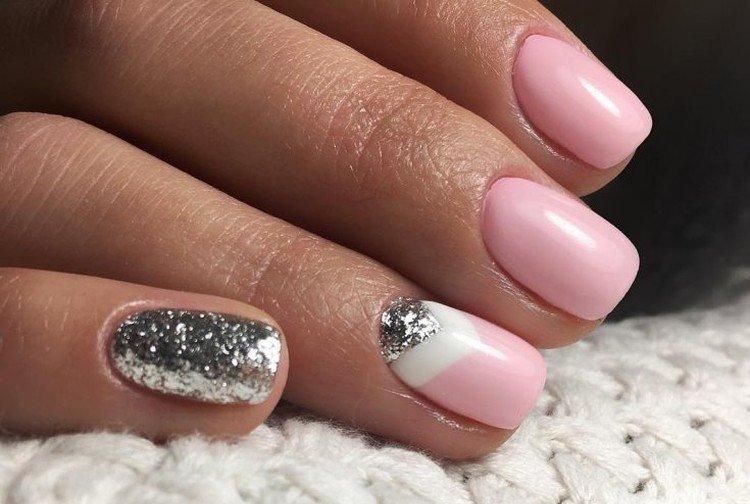 Glitter & Metallic - Ongles Courts 2021