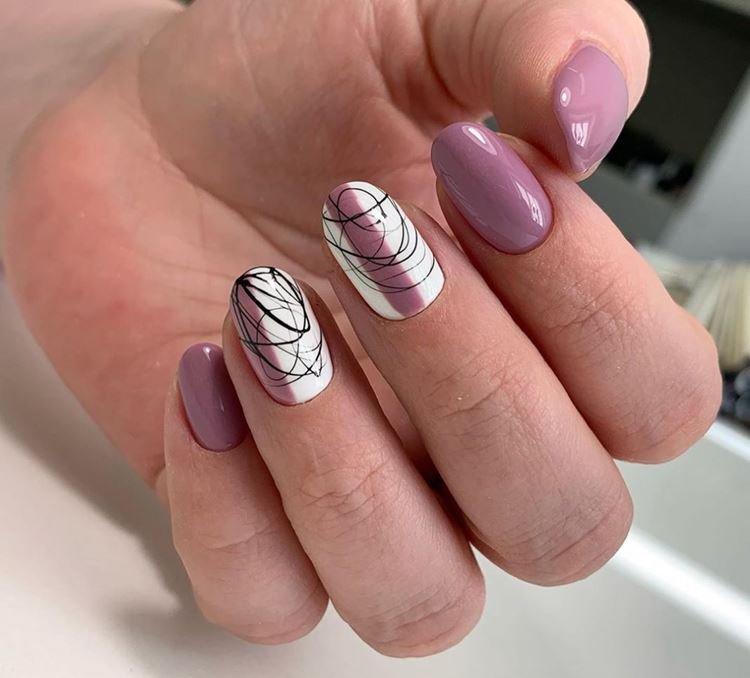 Manucure pour ongles courts - tendances de la mode