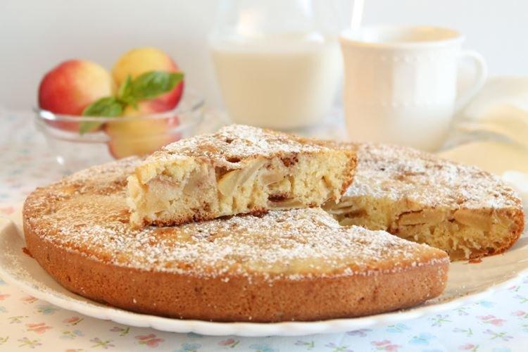 Mannik sur kéfir aux pommes - recettes