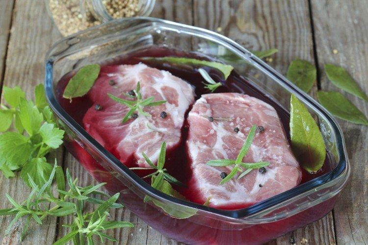 Marinade de porc barbecue au vin - recettes