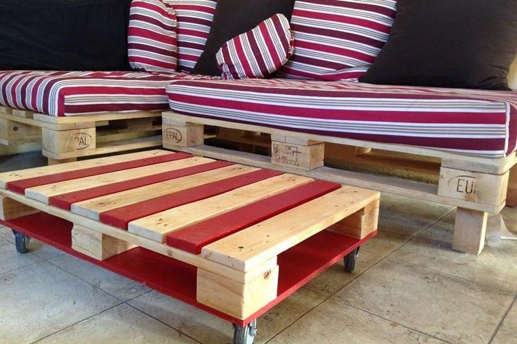 Canapé - Photos et idées de meubles de palettes bricolage