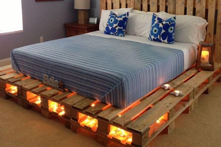 Lit - Photos et idées de meubles de palettes bricolage