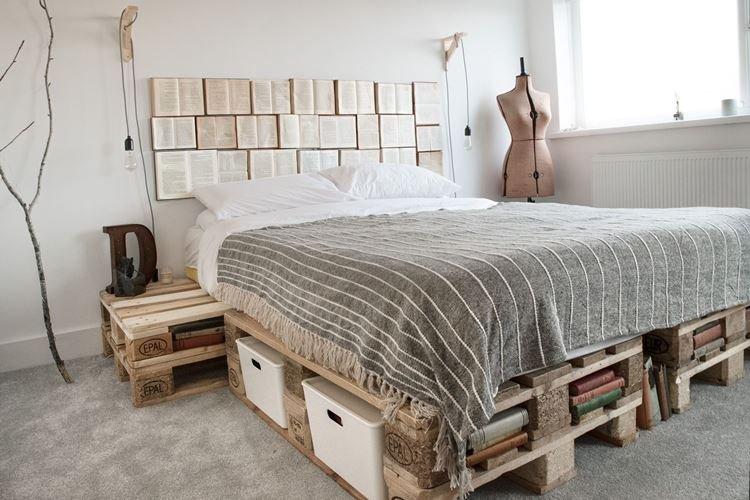 Lit - Photos et idées de meubles de palettes bricolage