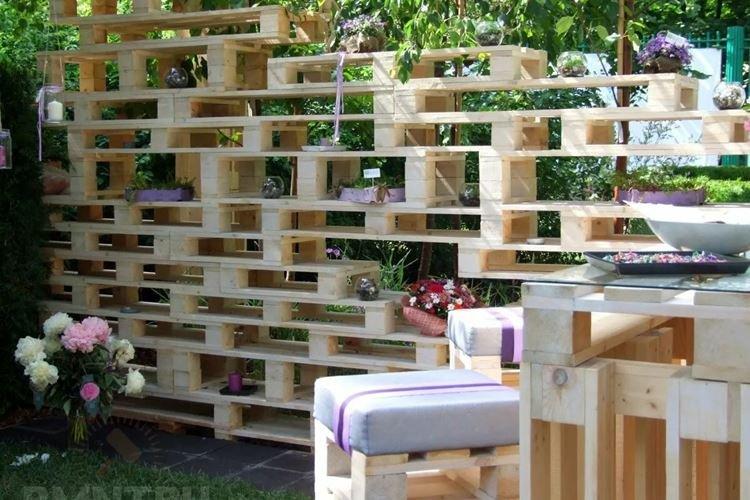 Meubles de jardin pour une résidence d'été - Photos et idées de meubles de palette bricolage
