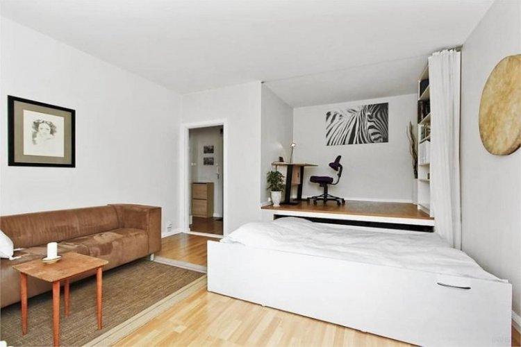 Lit podium - Meubles convertibles pour un petit appartement