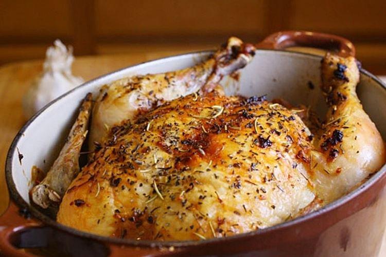 Poulet au citron et à l'ail - Plats chauds pour le nouvel an 2021