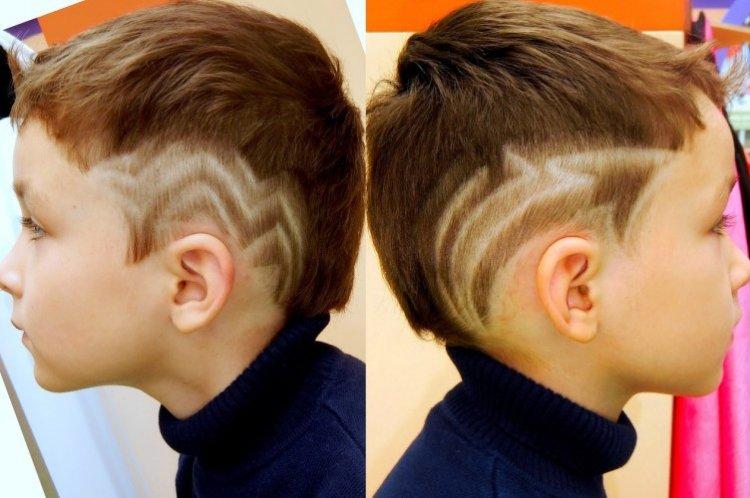 Modèles rasés - Coupes de cheveux à la mode pour garçons 2021