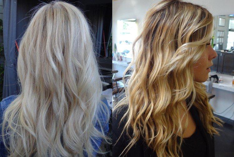 Mèches bouclées - Coupes de cheveux à la mode pour cheveux fins et fins