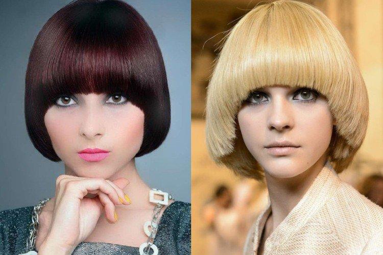 Page - Coupes de cheveux femme 2021 pour cheveux mi-longs avec frange