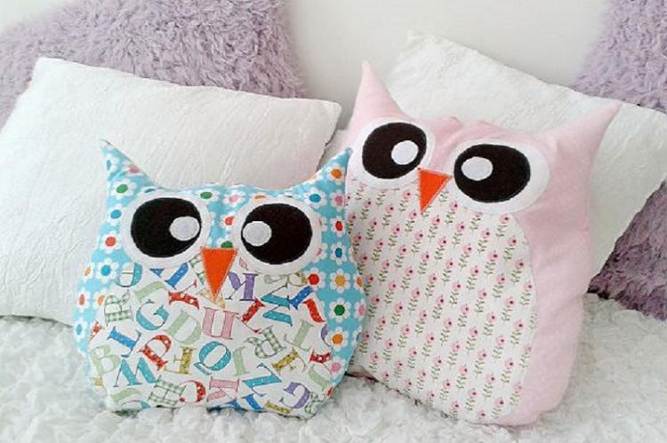 Owlets-oreillers - Bricolage peluches