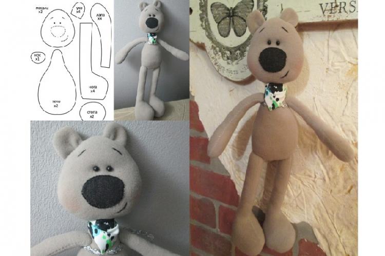 Ours polaire - Bricolage peluches