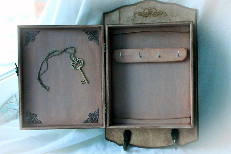 Porte-clés mural à faire soi-même pour le couloir - photo