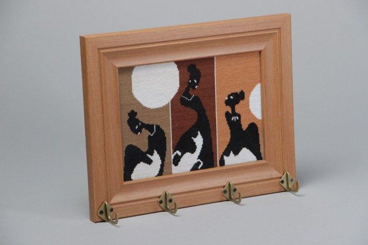 Porte-clés mural à faire soi-même pour le couloir - photo