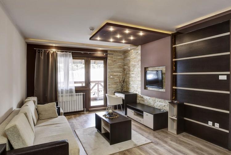 Niche en plaques de plâtre pour TV - photo