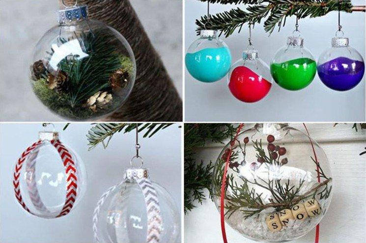 Jouets de sapin de Noël bricolage - photos et idées