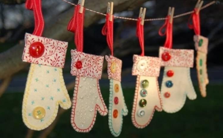 Jouets de sapin de Noël bricolage - photos et idées