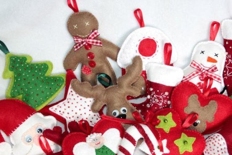 Jouets de sapin de Noël bricolage - photos et idées