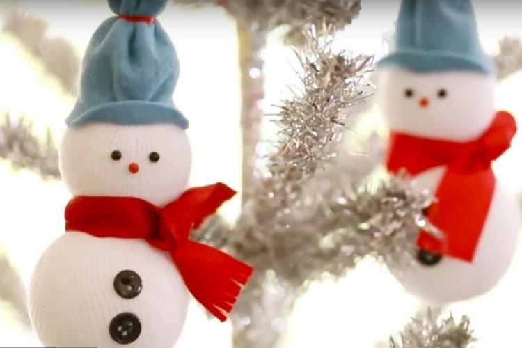 Jouets de sapin de Noël bricolage - photos et idées