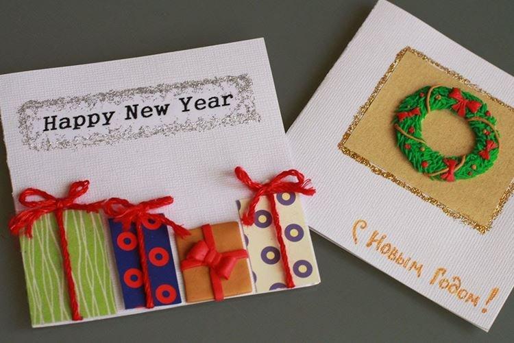 Cartes de Noël DIY - photos et idées