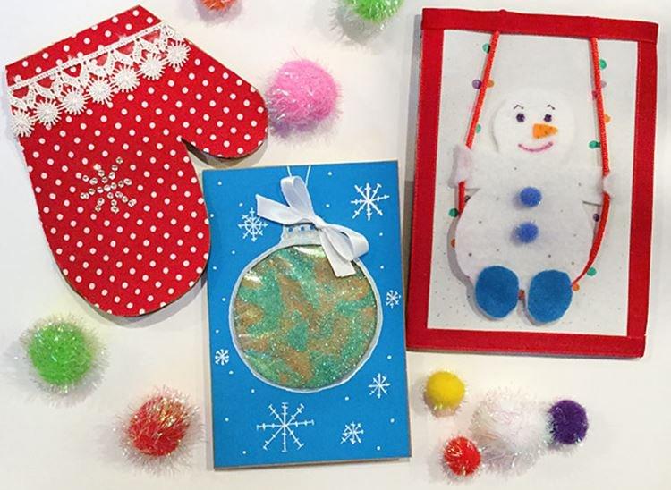 Cartes de Noël DIY - photos et idées