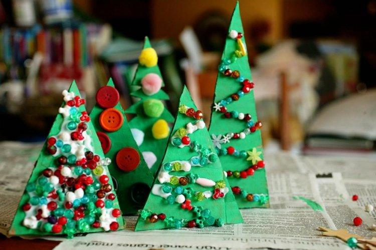Bricolage de Noël pour les enfants - à la maternelle et à l'école