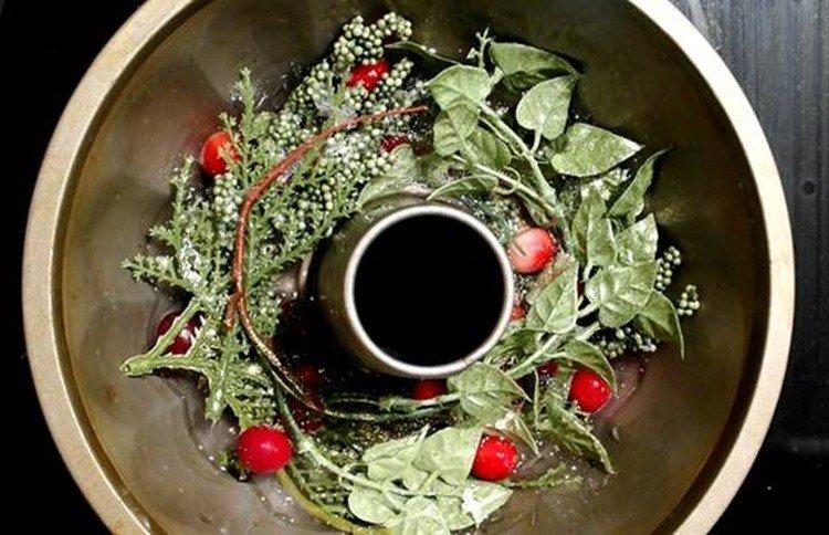 Couronne de glace de Noël - Bricolage de Noël pour les enfants