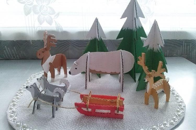 Bricolage artisanat de Noël à la maternelle - photos et idées