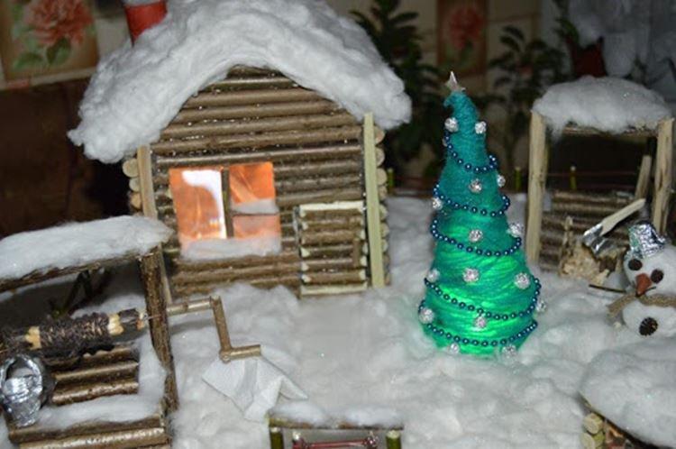 Bricolage artisanat de Noël à la maternelle - photos et idées