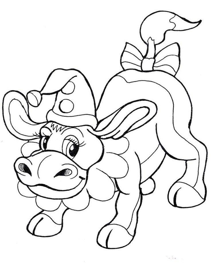 Boeuf - Pochoirs Nouvel An 2021