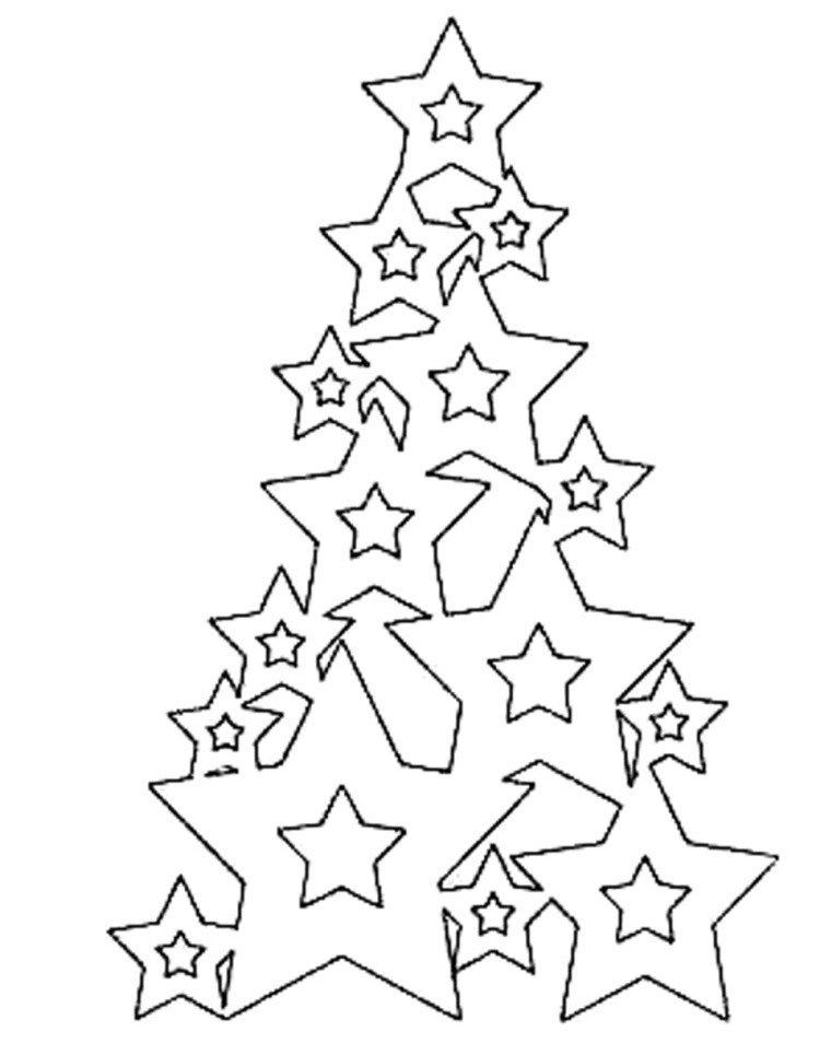 Sapin de Noël - Pochoirs du Nouvel An 2021