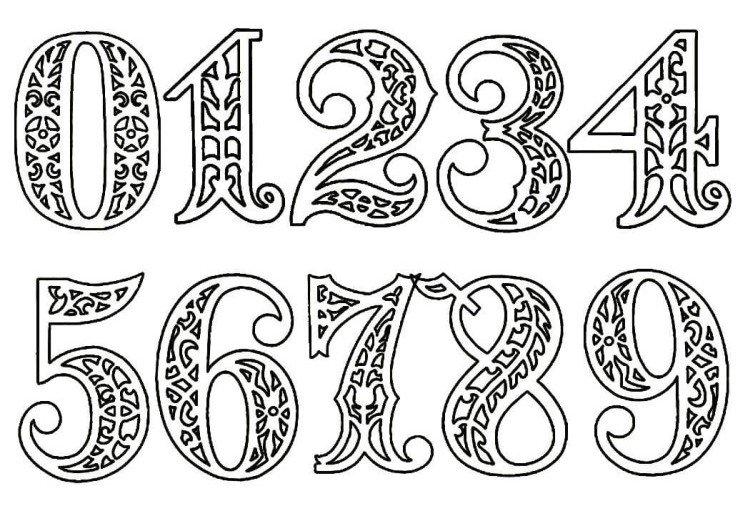 Lettrage - Pochoirs Nouvel An 2021