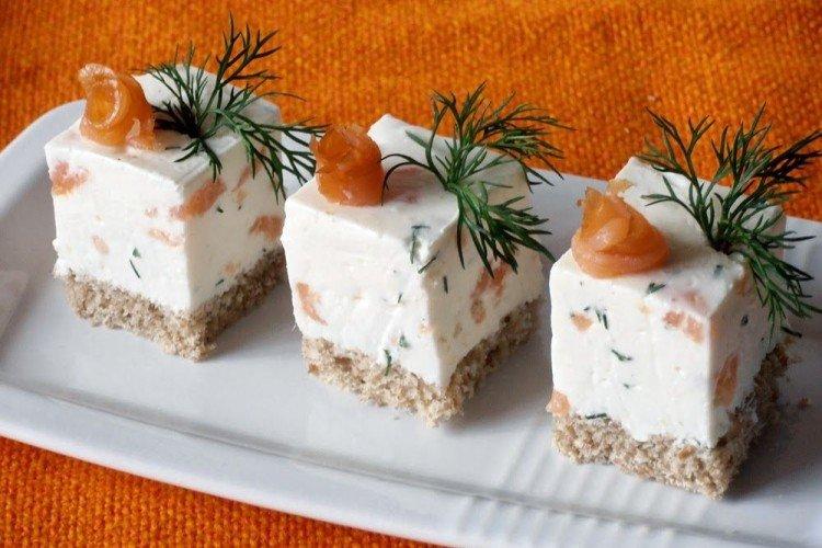 Snack de poisson simple - Recettes de collations pour le réveillon du Nouvel An