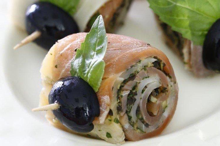 Apéritif de poisson aux olives - Recettes de collations du Nouvel An