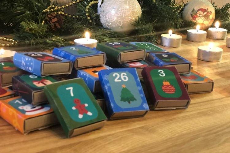 Calendrier de l'Avent DIY Nouvel An - photos et idées