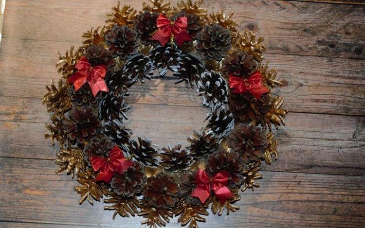 Couronne de Noël DIY - photos et idées