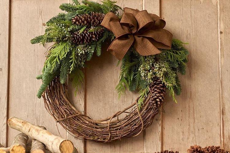 Couronne de Noël DIY - photos et idées