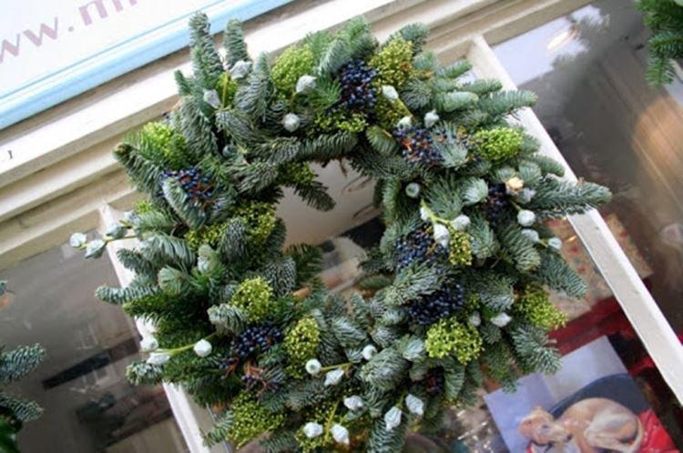 Couronne de Noël DIY - photos et idées