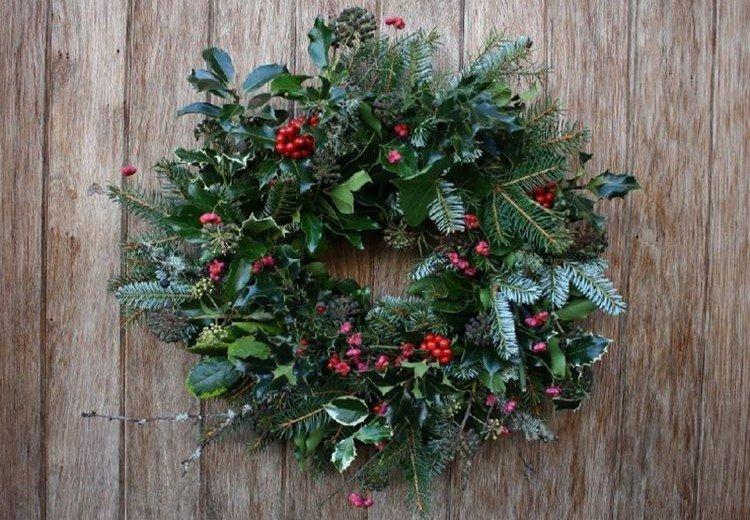 Couronne de Noël DIY - photos et idées